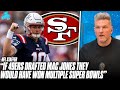 NFL Staffer Says 49er&#39;s Biggest Miss Was Not Drafting... Mac Jones?! | Pat McAfee Reacts
