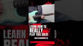 How to REALLY play the Bark at the Moon solos #masterthatsolo #guitarlesson #ozzyosbourne