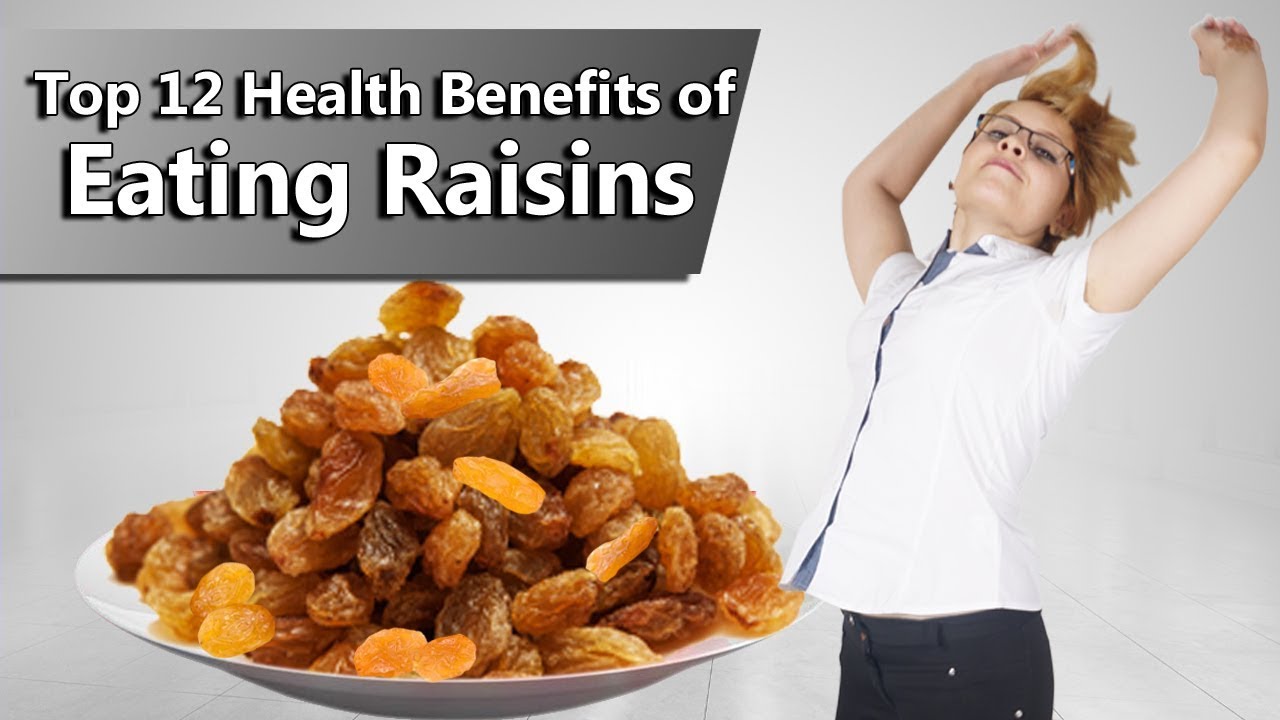 Top 12 Health Benefits of Eating Raisins (kishmish) - YouTube