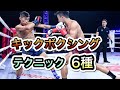 キックボクシングテクニック⑥種
