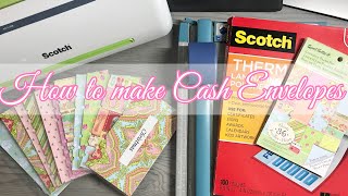 How to make Cash Envelopes & Sinking Fund Envelopes | Dave Ramsey Cash Envelope System | New Intro