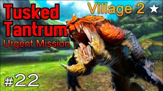 MHGU Chapter 22 Village 2 ★ TUSKED TANTRUM Hunt Mission URGENT QUEST Tetsucabra Gameplay