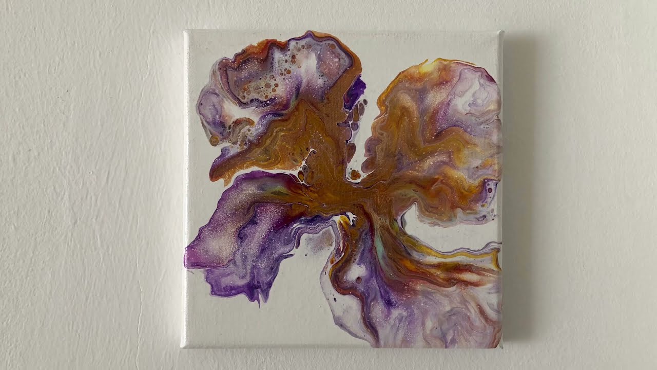 Acrylic Pouring | Dutch Pour Technique | Real Time #38