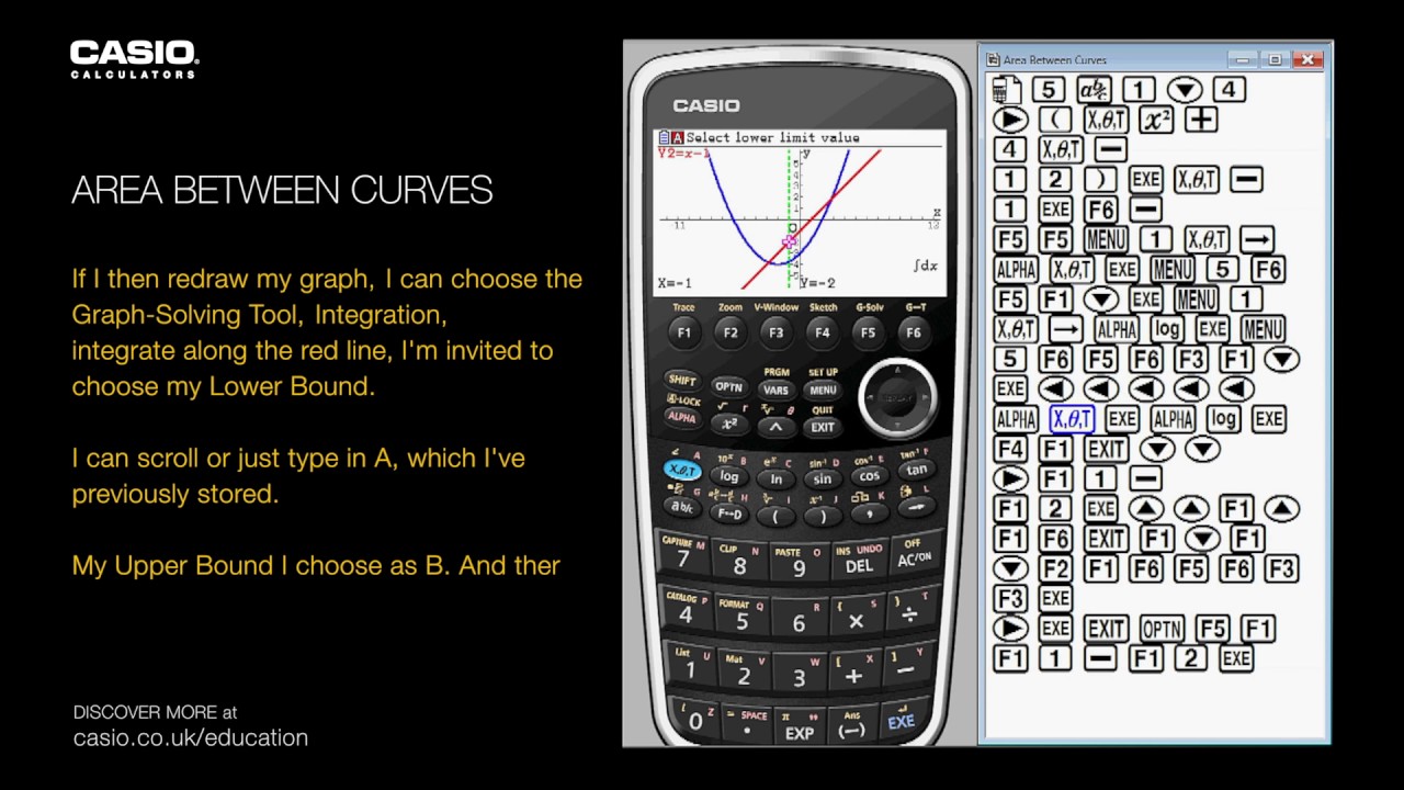 The Area Between Curves Calculus 1 - YouTube
