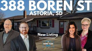 388 Boren St Astoria South Dakota Home For Sale 3 Bedroom Ranch Deuel County SD Real Estate