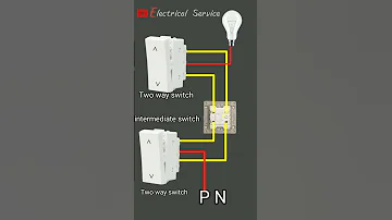 Intermediate Switch Wiring (3 Place Control 1 light)