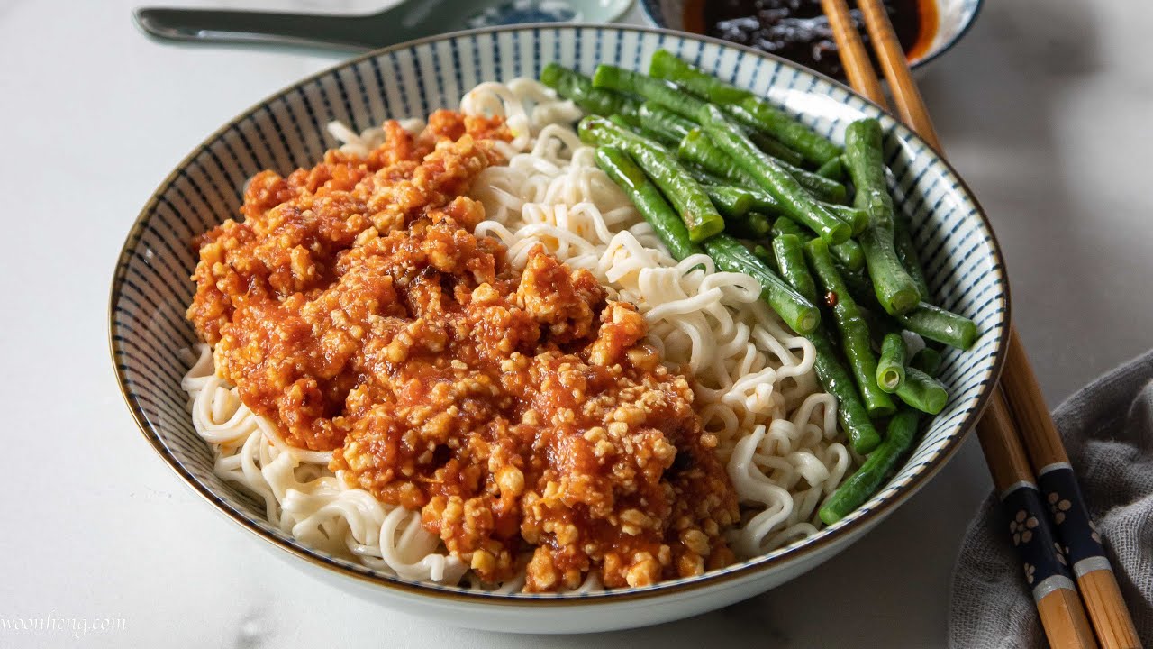 Vegan Tomato 'Meat' Sauce '简单番茄素肉酱'