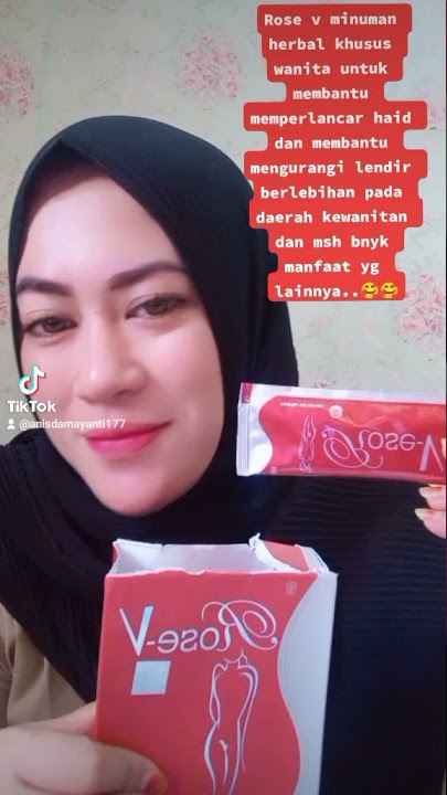 rose v minuman herbal kewanitaan dr NASA