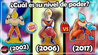 Duelo de HAPPY MEALS II Dragon Ball Z: Cooler (2002) vs DBZ (2006) vs DBS (2017)