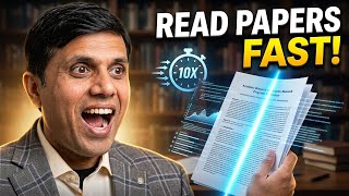Read Academic Papers 10x Faster With This System