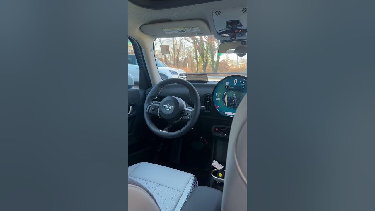 Icy Sunshine Blue, MINI’s newest color option for 2025 #mini #minicooper #cars #carshorts #fyp