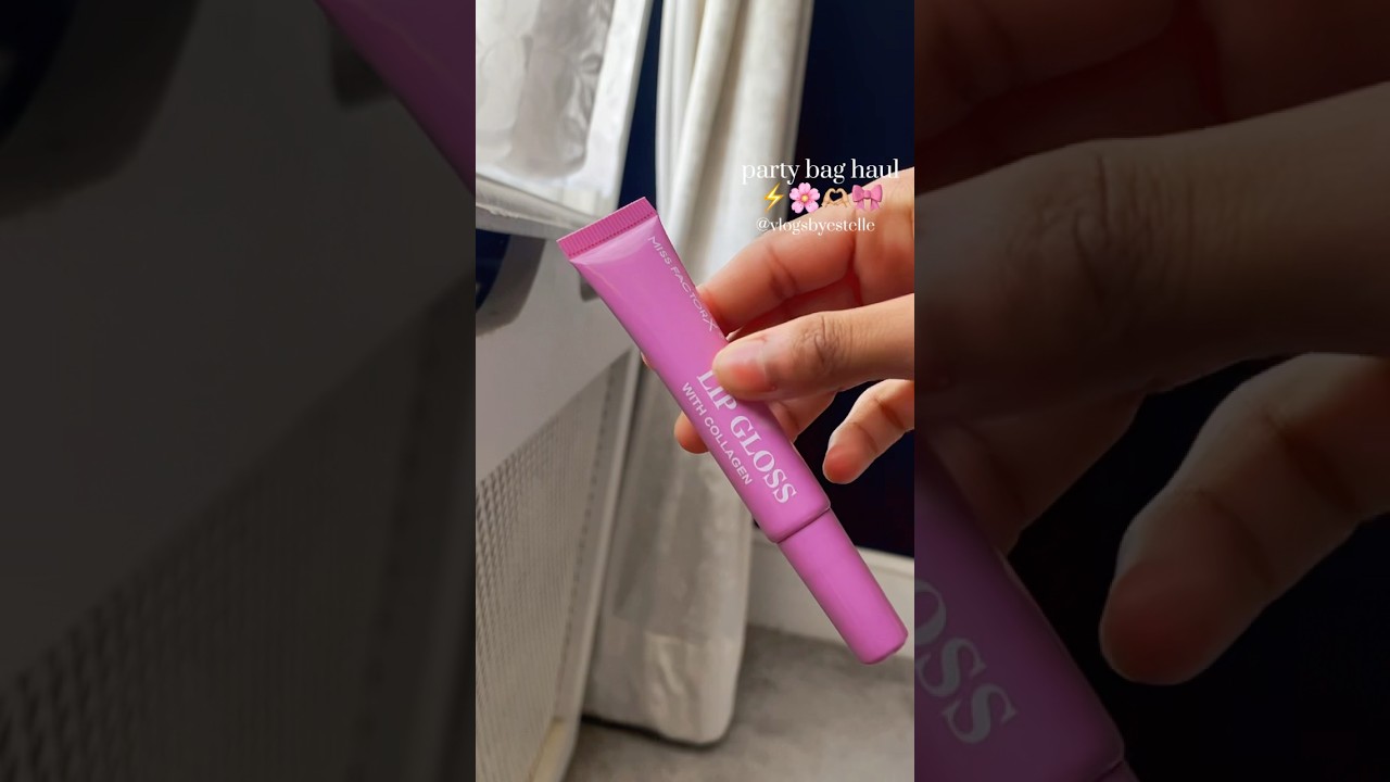 party bag haul 🫶🏼🌸⚡️ 