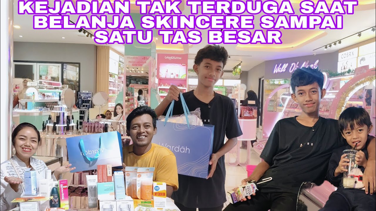 KEJADIAN YAK TERDUGA SAAT BELANJA SKINCARE SAMPAI 1 KANTONG PENUH