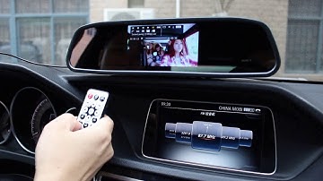 3 Way Video Input 4.3 inch TFT LCD Adjustable Car Parking Mirror Monitor