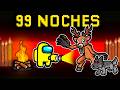¡Among Us PERO es 99 NOCHES en el BOSQUE ???????????? SILVIOGAMER en AMONG US PERO ????