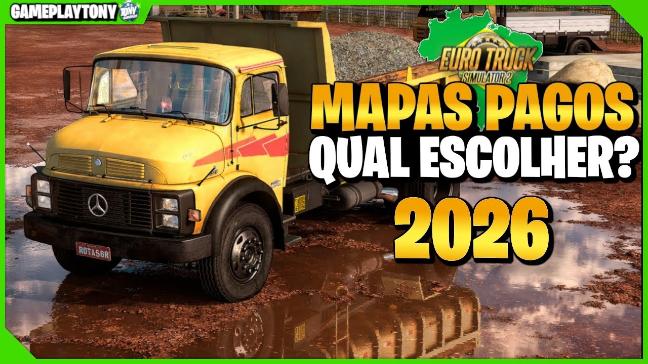 Os Melhores Mapas Brasileiros Pagos para Euro Truck Simulator 2