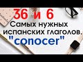 Испанский язык. Самые нужные глаголы. Глагол CONOCER.