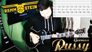 Rammstein - Pussy |Guitar Cover| |Tab|