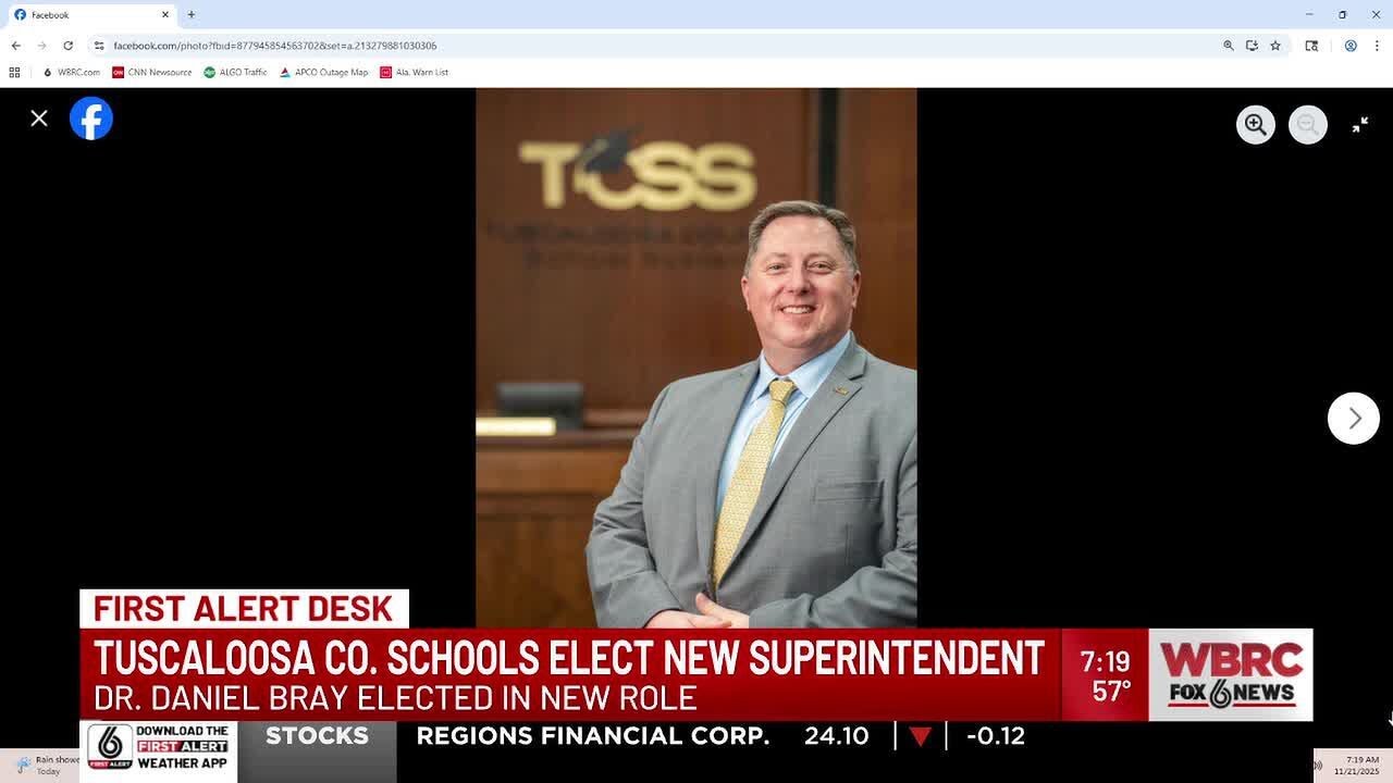 Tuscaloosa County School System selects new superintendent - YouTube