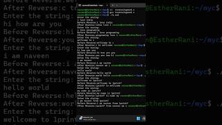 Reverse Word Order in C Programming | String Program