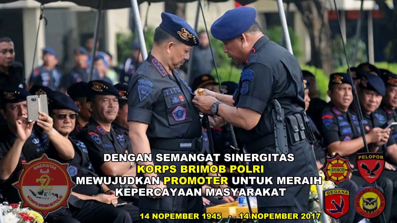 HUT BRIMOB Ke 72 Tahun 2017 YouTube