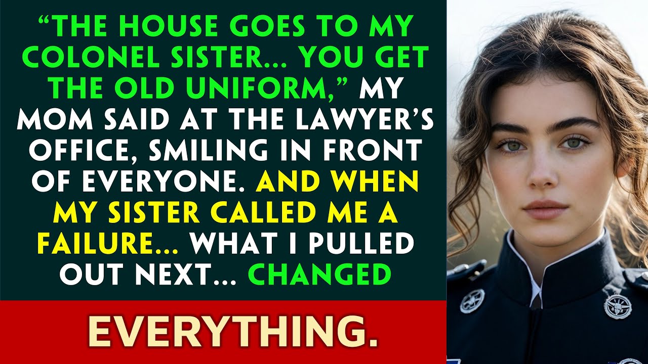 My Sister Left Me Only an Old Uniform—Inside Was the Key to a $2M Hidden Estate.