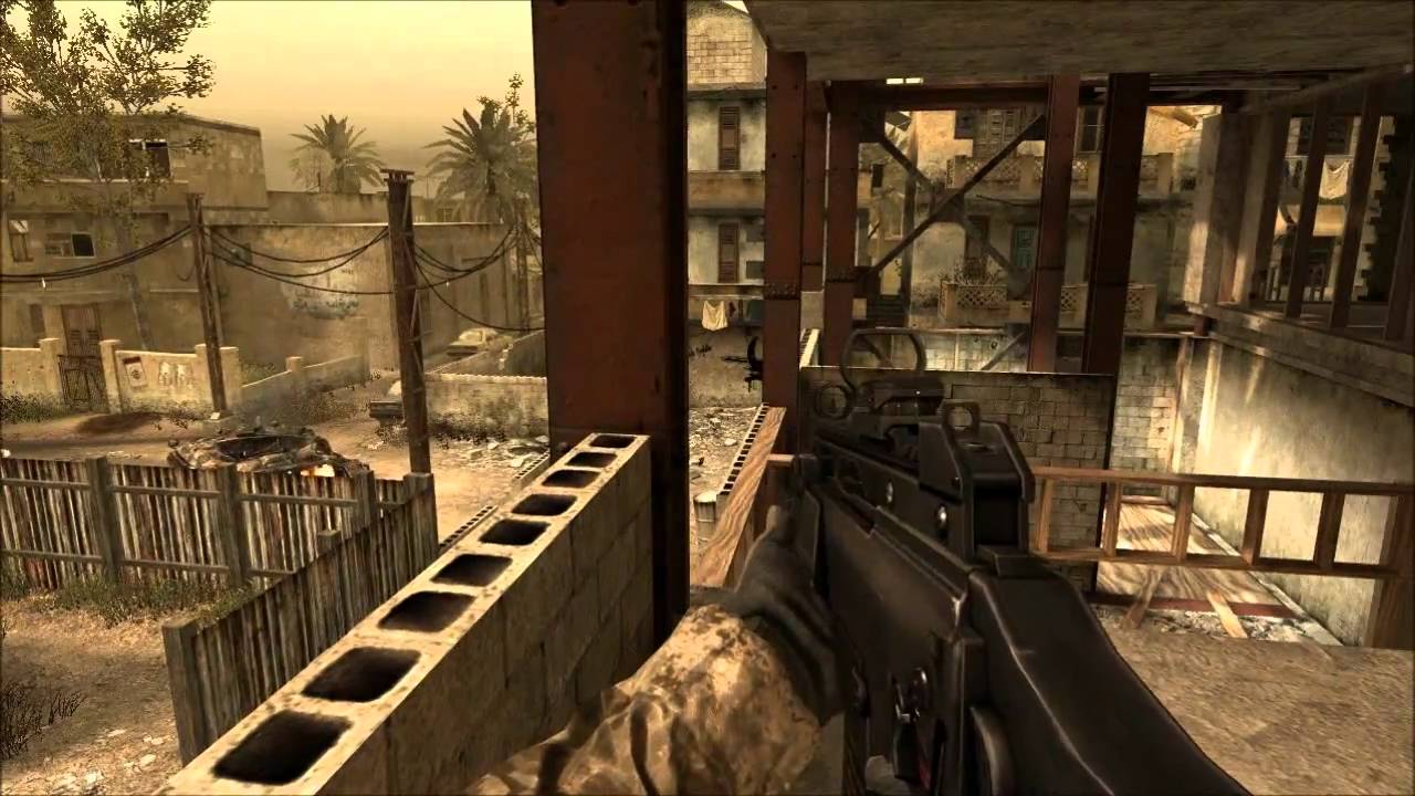 COD 4 LAN Gameplay