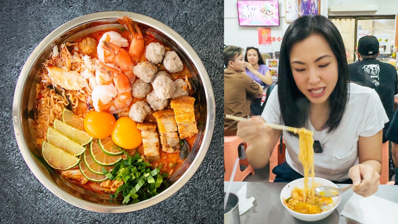 Я попробовала популярную в Таиланде лапшу быстрого приготовления и воссоздала её — Мама Дже О