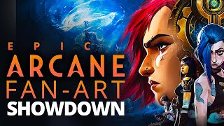 Arcane Fan-Art Showdown – Envato