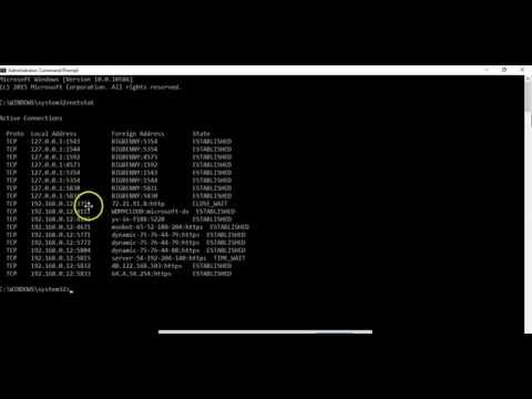 Viewing Active Ports with NETSTAT -- COMPTIA Security+ sy0-601