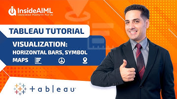 Tableau Visualization Part 3 | Horizontal Bars, Symbol Maps