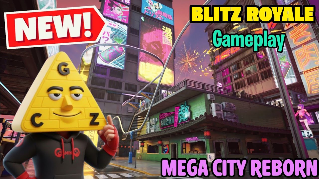 Blitz Royale: Mega City Reborn is INSANE! 🔥 ; without any robot !!!