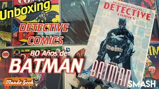 Detective Comics 80 Años de Batman. (Smash) DC Cómics México. 80 years of  Batman - YouTube