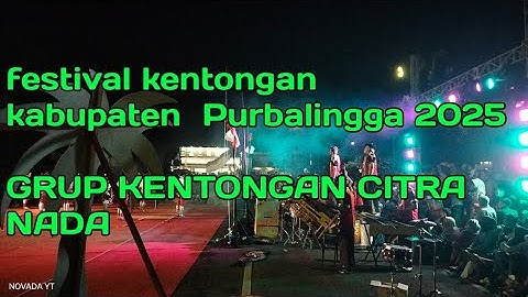 Festival kentongan kabupaten Purbalingga 2025 grup kentongan citra nada 