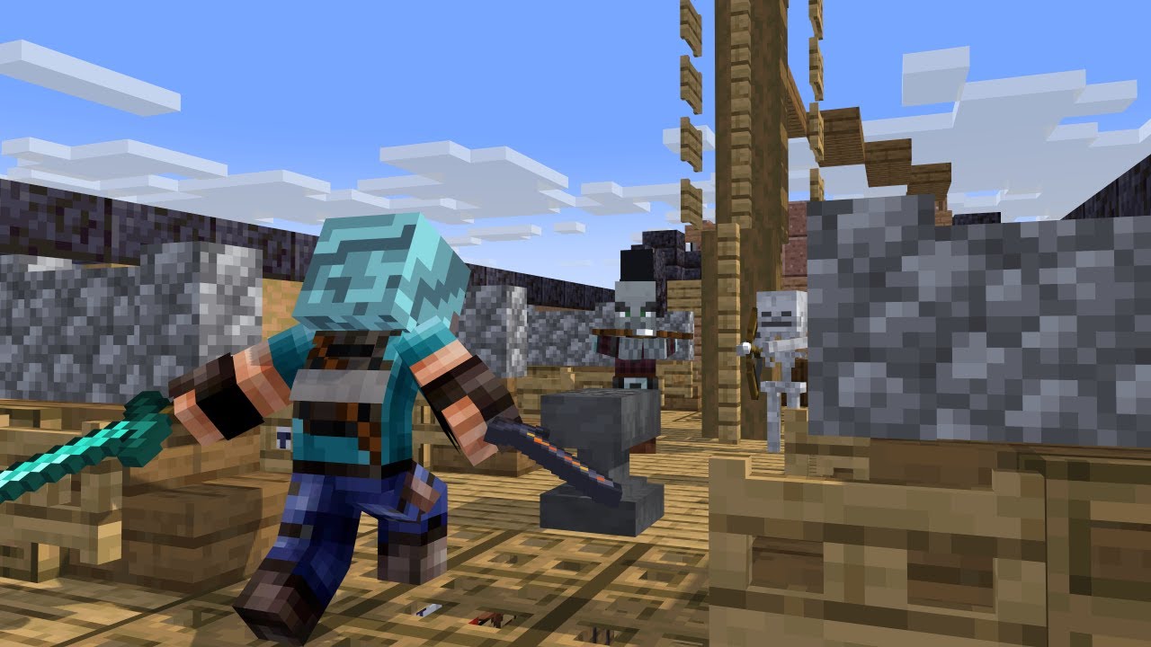 Pirate Battle (Minecraft Adventure)