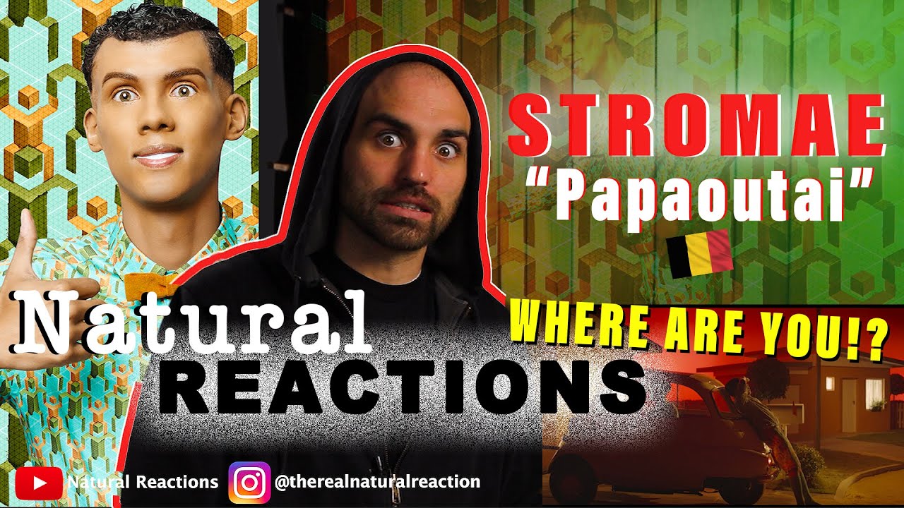 Stromae - Papaoutai (Clip Officiel) AMERICAN REACTION