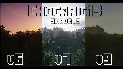 𝐂𝐡𝐨𝐜𝐚𝐩𝐢𝐜𝟏𝟑 - 𝐕𝟔 - 𝐕𝟕 - 𝐕𝟗 | 𝐌𝐢𝐧𝐞𝐜𝐫𝐚𝐟𝐭 𝐒𝐡𝐚𝐝𝐞𝐫𝐬