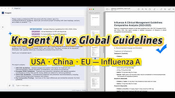 Kragent AI CRACKS the USA vs. CHINA vs. EU Flu Treatment Divide