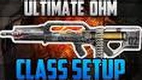 New Gun OHM!!! Class Setup - Call of Duty®: Advanced Warfare