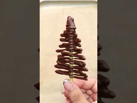 Merry Christmas! Fun Chocolate Trees To Try Today! shorts trees chocolate