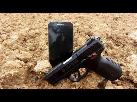 CAN A CELL PHONE SAVE YOUR LIFE? .22lr VS SAMSUNG GALAXY S4.