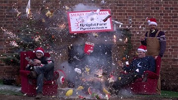 BrightFire Christmas Slow mo 2016 - 2500fps Phantom Flex