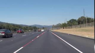 Lane Detection on Road with White Lane Line