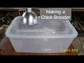 Making a Chick Brooder