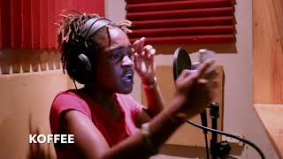 Koffee's first time in studio YOUTUBE chords
