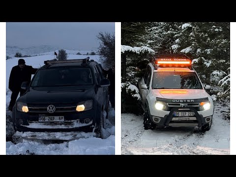 DUSTER VS AMAROK !! Duster çavuş desen lastik amarok A/T