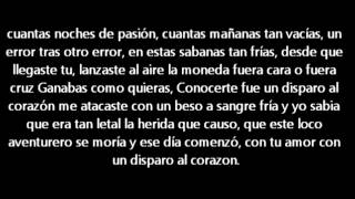 Disparo al corazón-Ricky martin (LETRA)