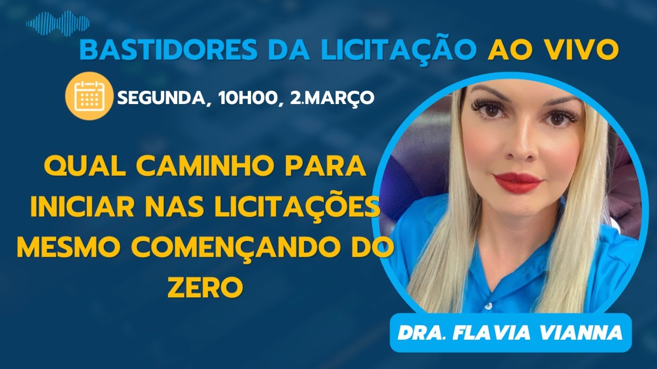 Qual caminho para iniciar na área das Licitações mesmo do zero 📱