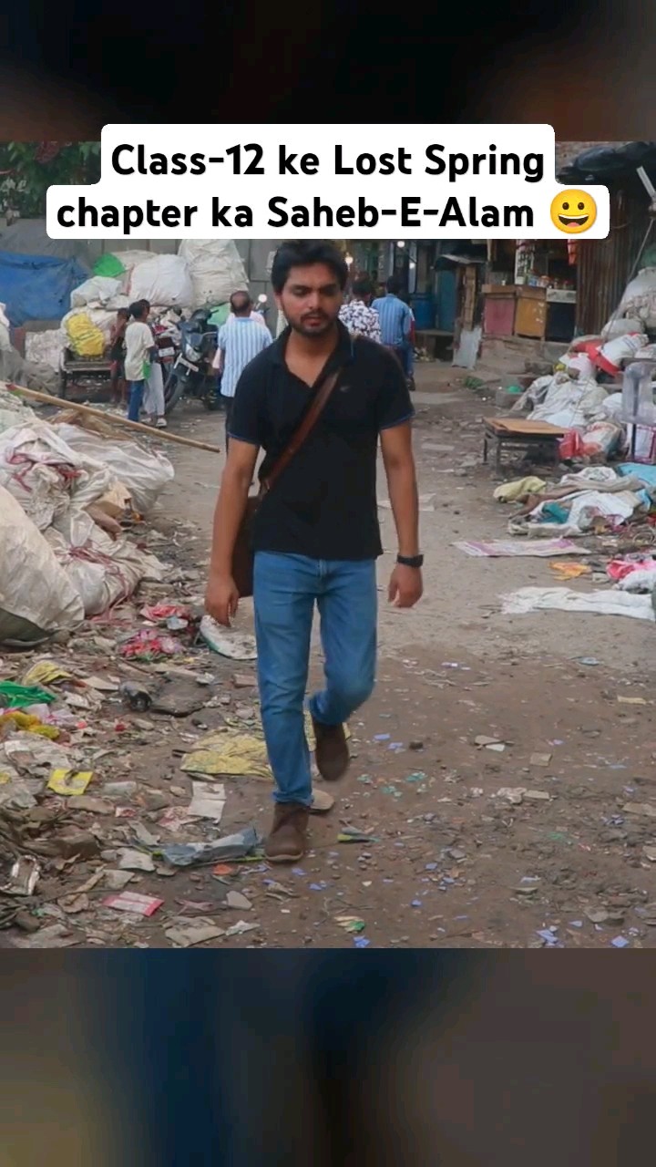 जब DEAR SIR मिले SAHEB-E -ALAM से ? #class12english #lostspring #shorts