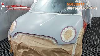 Mini Cooper Body Painting - High Gloss Mirror Finish Profile